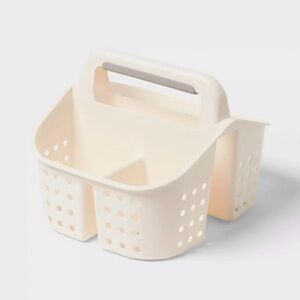 2 PACK Portable Shower Caddy for Dorm, Bathroom Storage Organizer - Ivory
NWT